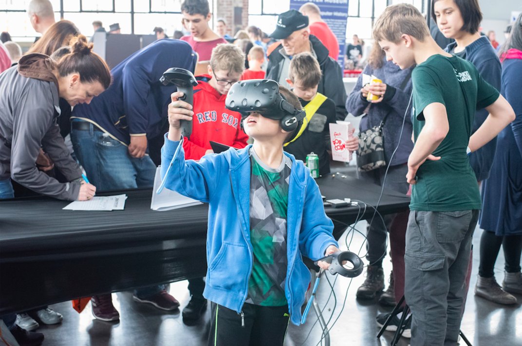 RI Robot Block Party tweet media