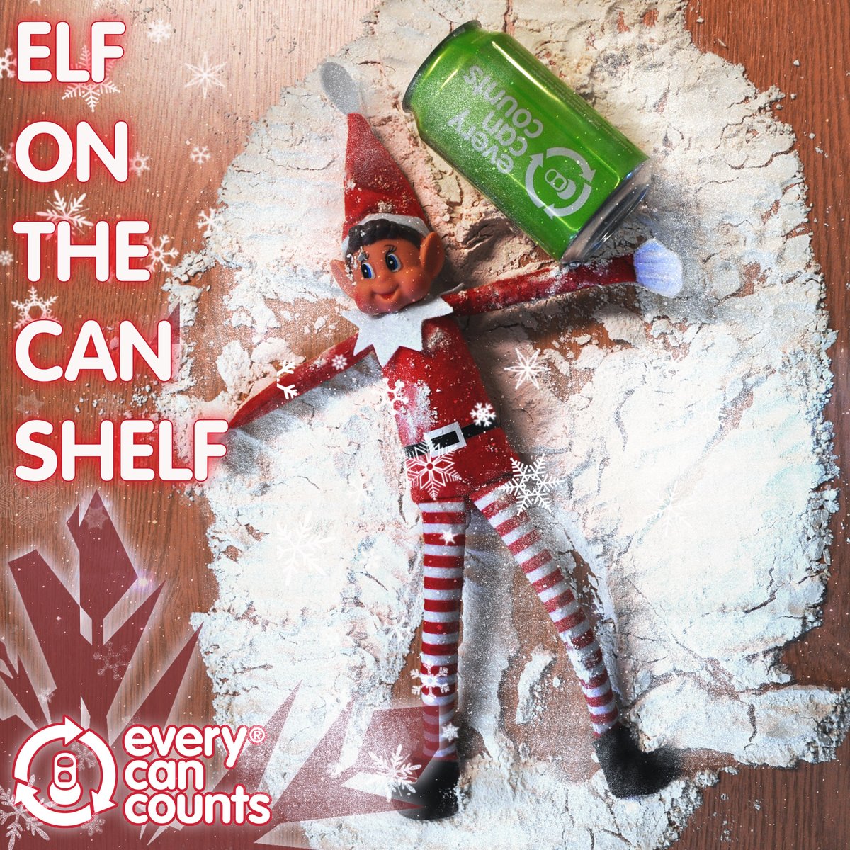 EveryCanCounts's tweet photo. 👀❄️☃️We thought it was chilly inside! Look what Elfred did - Brought a blizzard from the North Pole in a can! Brrrr! #elfontheshelf #elfonashelf #christmas #everycancounts #ukelfontheshelf #instantsnow #snowangel #tuesdaythoughts https://t.co/rD0JMG9yll