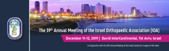 "Early Clinical Results of the NUsurface® Interpositional Knee Endoprosthesis versus Non-Surgical Controls: First 75 Patients of a Randomized Control Trial at 2 Years Follow-up" will be presented by Dr. Gabriel Agar at the Israeli Orthopaedic Association Annual Meeting Dec. 12.