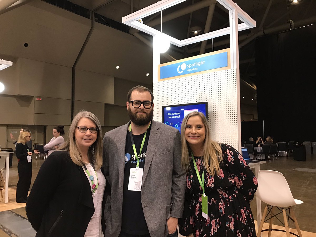 Always enjoy when the <a href="/envolta/">ENVOLTA Income Tax</a> team stops by the <a href="/spotlightrep/">Spotlight Reporting</a> booth! Come see us at #QBConnect. 

See you <a href="/QuickBooks/">Intuit QuickBooks</a> <a href="/QuickBooksCA/">Intuit QuickBooks Canada</a>.