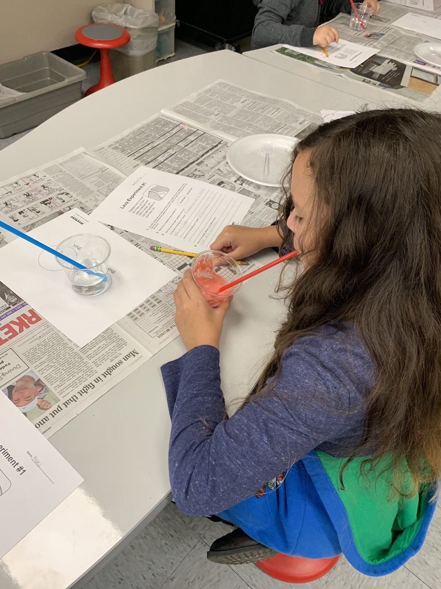 4th grade science students investigate how differences in lava types explain differences in shape and eruption patterns among volcanoes.
@Colls_Garfield , #collsedu