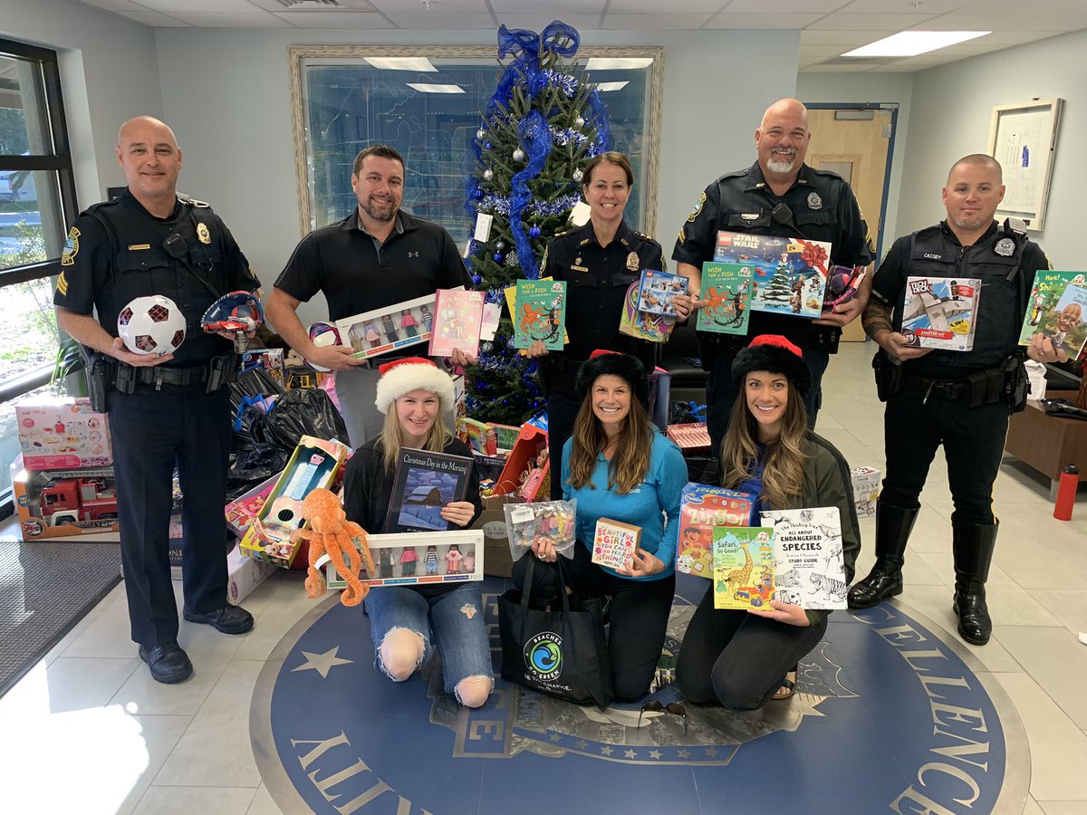 Thank you #BeachesGoGreen for dropping off toys for our toy drive!