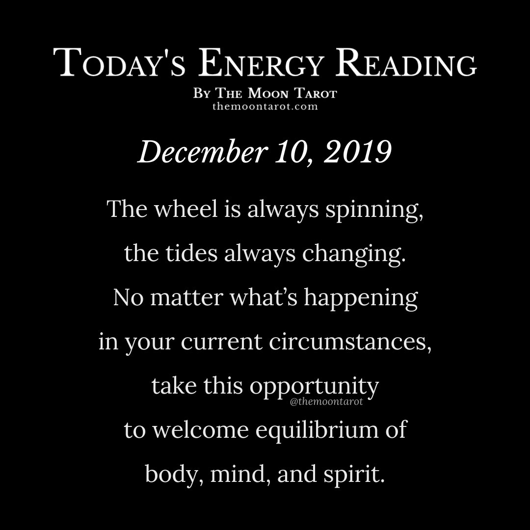 themoontarot_'s tweet photo. Today’s Energy Reading 12/10/19 https://t.co/6vRA5ropwx