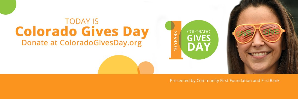 DAVArts's tweet image. Today is the day to Give where you Live! Donate now! #COGivesDay #GiveWhereYouLive   #Davarts #FreeArtClasses @ColoradoGives