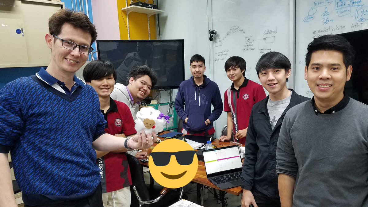 Paulito made some new friends at <a href="/CMULibrary/">Chiangmai University</a> (Chiangmai University). #tiiltinthailand #tiilt