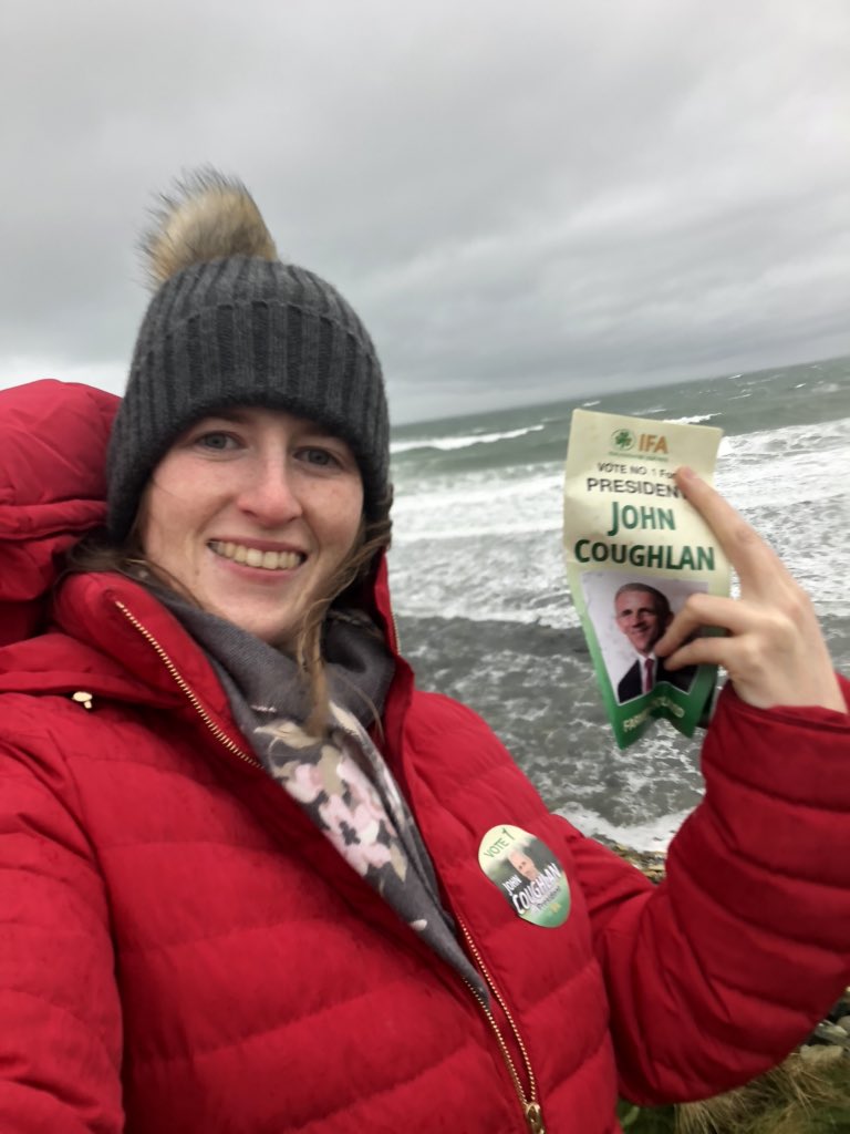 HelenaCoughlan's tweet photo. Nearly got blown off Kilmore Quay on the canvass trail for @JohnCoughlanIFA this afternoon!
#CoughlanforIFApresident #IFAelection #almostthere https://t.co/KyKK2R1EqX