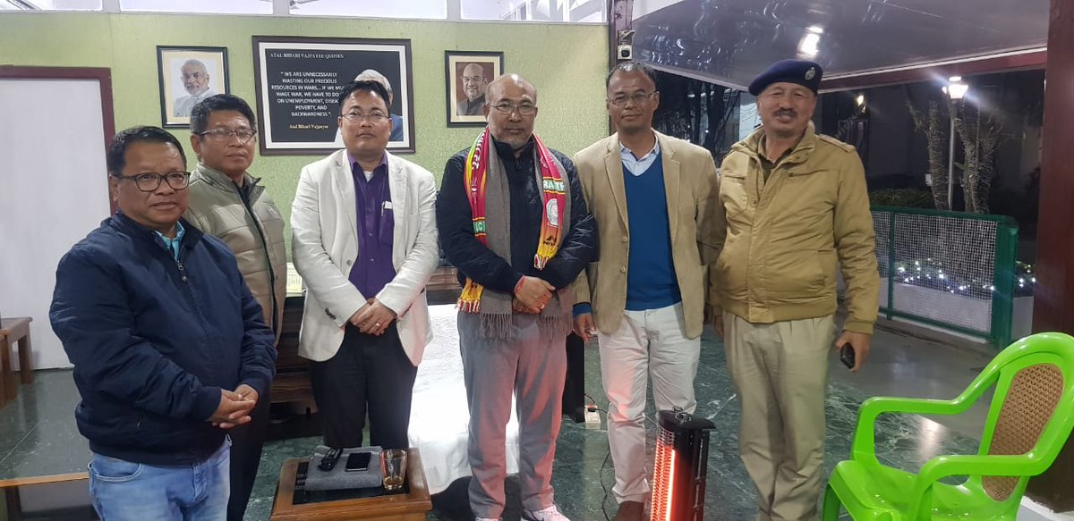 officialtraufc's tweet photo. We really appreciate the gesture of our Hon'ble Chief Minister of Manipur to provide financial support to the two I LEAGUE teams of Manipur. https://t.co/KKy9Ws4dVF