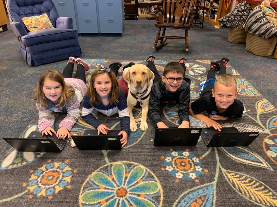 LSPioneers's tweet image. .@HansHerrES SSD Eagle spent time coding with third graders yesterday. #LSPioneers #HourOfCodeInPA