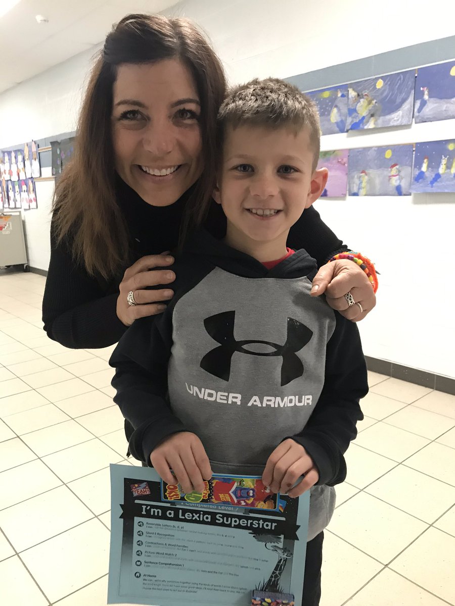 MrsBrule's tweet photo. Congratulations to Jacob for “leveling up” on Lexia. Way to go kiddo!! 👏🏼 https://t.co/tFCWeFAw6g