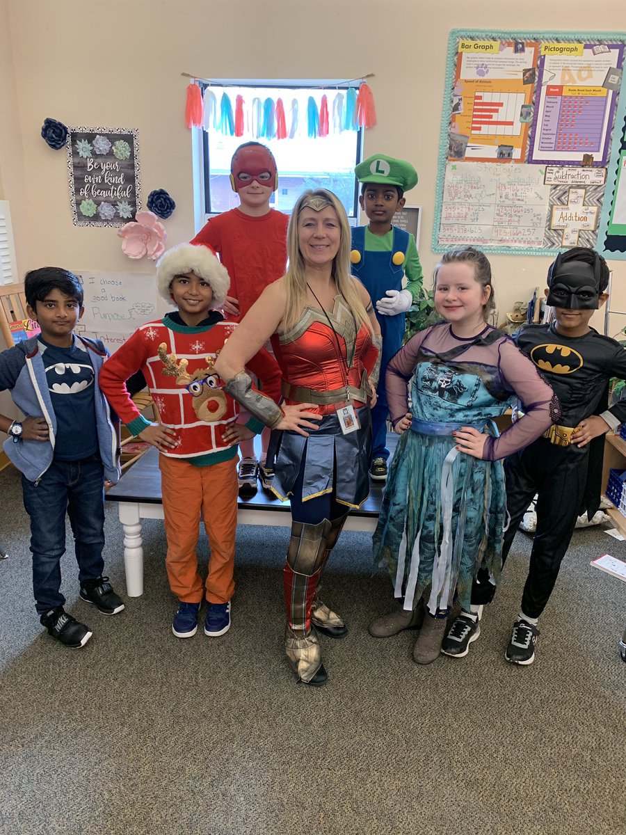 Happy Super Hero day! <a href="/CedarForkES/">Cedar Fork</a>