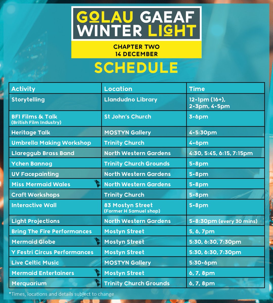 eventsconwy's tweet photo. 👉Due to popular demand with families👨👩👦, we’re starting the event earlier, with #LightProjections starting from 5pm #WinterLight #Llandudno https://t.co/TCaMz0nabR https://t.co/tLQ2vQ9lfZ