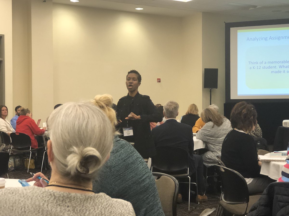 MrClineFCPS's tweet image. Day 4 of an incredible @LearningForward conf. Starting the day with @Remarsh76 and @EdTrust to discuss #AssignmentsMatter. How can we analyze assessments for rigor and equity? #LearnFwd19 #leadloudoun @LCPS_IF_DOI
