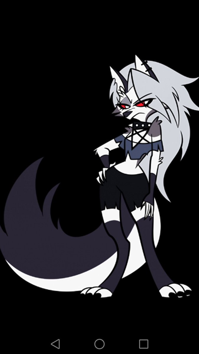 レモン3号機 Hazbin Hotelという海外アニメの番外編に出るloonaっていうキャラが鬼カッコカワイイかったのでリハビリがてら描いてた W 深夜テンション