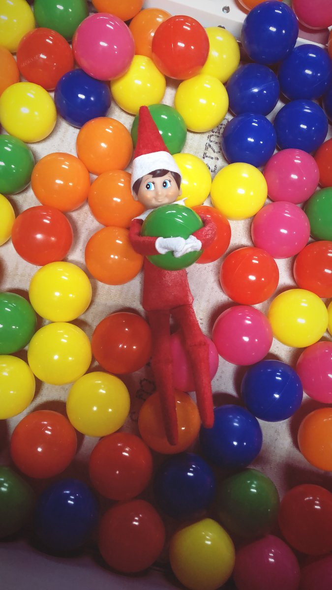 vardata's tweet image. Cousin Eddie is having a little too much fun at Vardata. Did you know our office used to be an old paintball facility? These balls were placed here to cover up some of the old paint. CE- now get back to work! #elfontheshelf