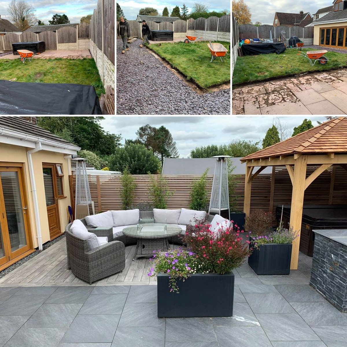 BradstoneUK's tweet photo. This week's #gardentransformation is from #qualityassured landscaper PB Landscapes of Melbourne. Don't forget to send us your jobs and you could be next week's #installeroftheweek https://t.co/nD9eglPips