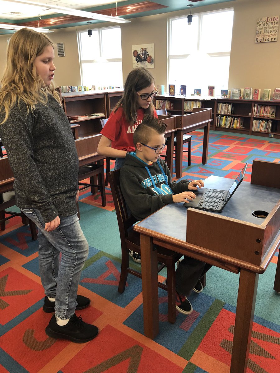 RESMediaCtr's tweet photo. RVES Hour of Code 2019 has begun!!!  #HourofCode2019 https://t.co/oGJr1xL95D