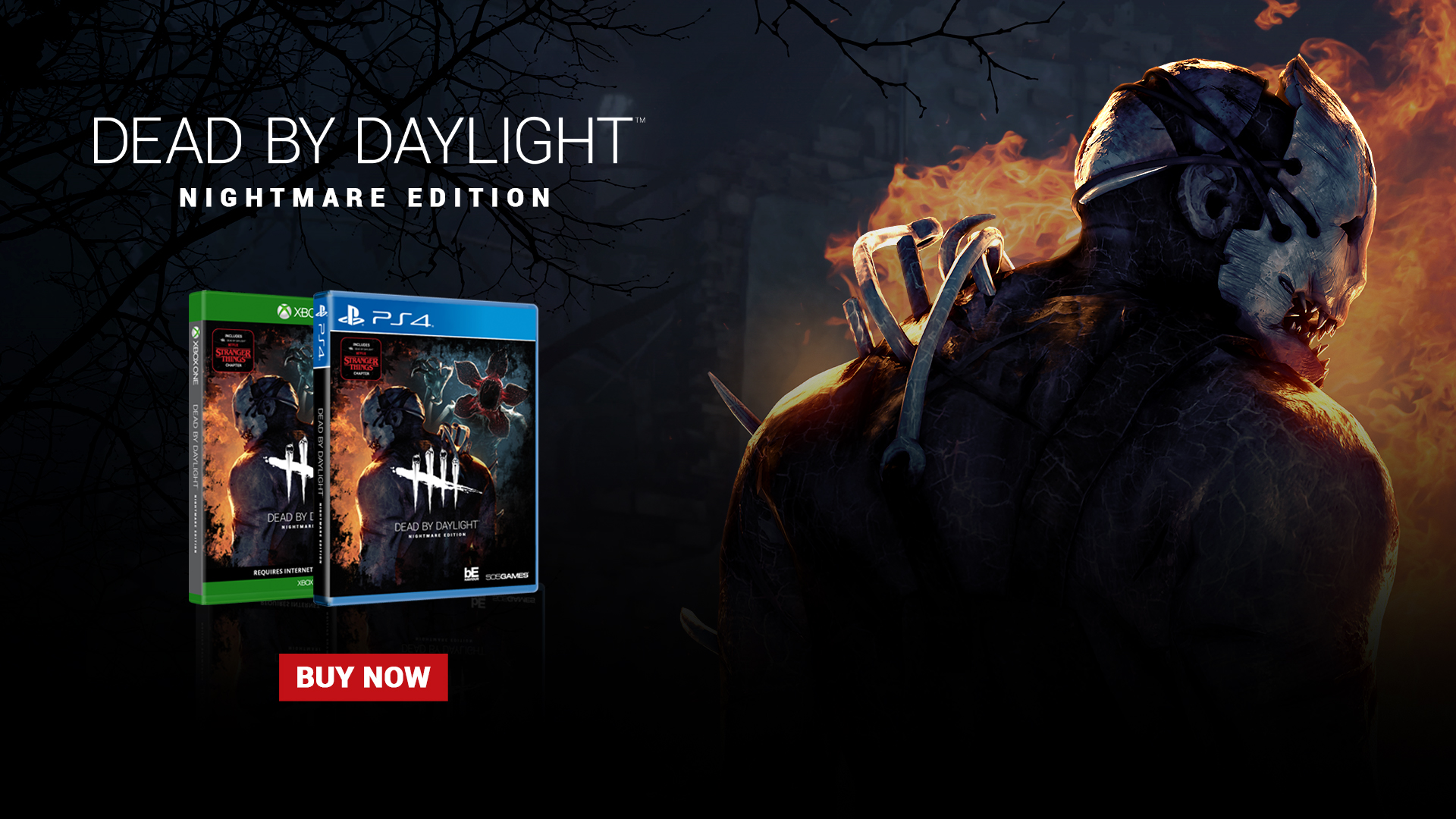 Dead By Daylight Dead By Daylight Nightmare Edition Including The Stranger Things Chapter Is Available Now At Retail For Playstation 4 And Xbox One In North America And Europe T Co 97scmeyvpg