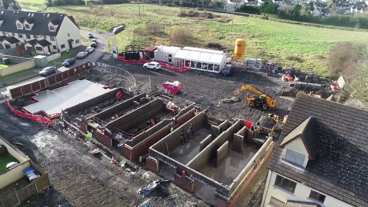 ArchEngTech2's tweet photo. Some recent drone pictures of our site in Ardmore.Well done to the site team involved #Archengtech #ACL #assignedcertifier #architects https://t.co/thn5zyZFaK
