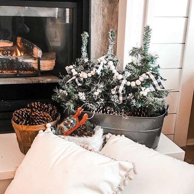 BoiseStephCoy's tweet photo. 🎄Happy Tuesday, Friends!  I’m loving and enjoying my new fireplace and hearth, thanks to my amazing Hubs @reidcoy. Decorating a hearth is so much fun at Christmas!🎄
*
Speaking of decorating, I made this little Christmas decor from @dollartree trees a… https://t.co/k7l45krjiJ https://t.co/YlBvPAGV1n
