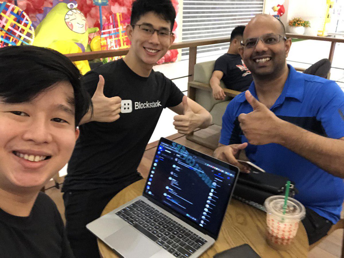 StacksCommunity's tweet image. The first @blockstack coffee meetup in Malaysia 🇲🇾🙌
@realJoshuaYap @DavidYHimself #BlockstackGlobal