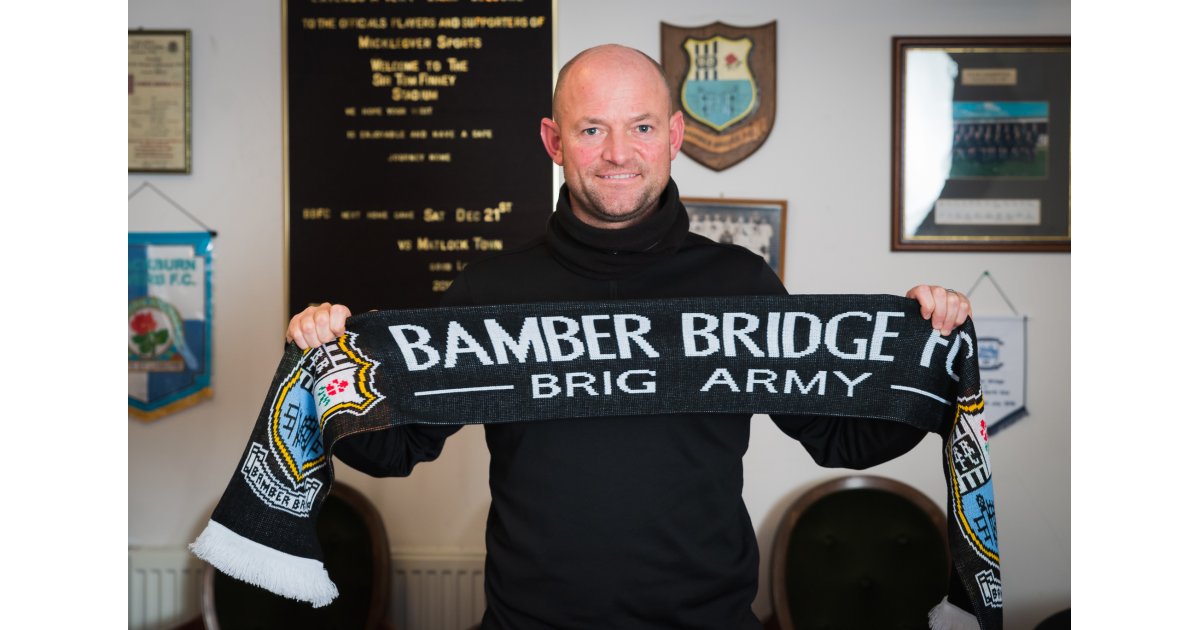 BREAKING NEWS: Jamie Milligan appointed as the new Bamber Bridge FC First Team Manager.   

Club confirms new management team.  Full details on the website. #upthebrig <a href="/jamie_milligan8/">jamie milligan</a>
pitchero.com/clubs/bamberbr…