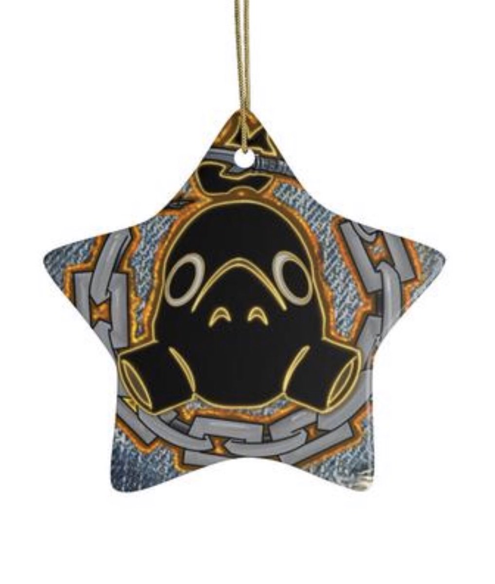 yacaughtme's tweet photo. Roadhog ornaments and new art in the store!! Shop at the link π https://t.co/LD9U4ZiLo6 π #roadhog #road #roadhogoverwatch #overwatch #gamer #gamergifts #gamerchristmas #christmastree #ornaments #gamerornaments #roadhogmain https://t.co/lRVWdyTKdo