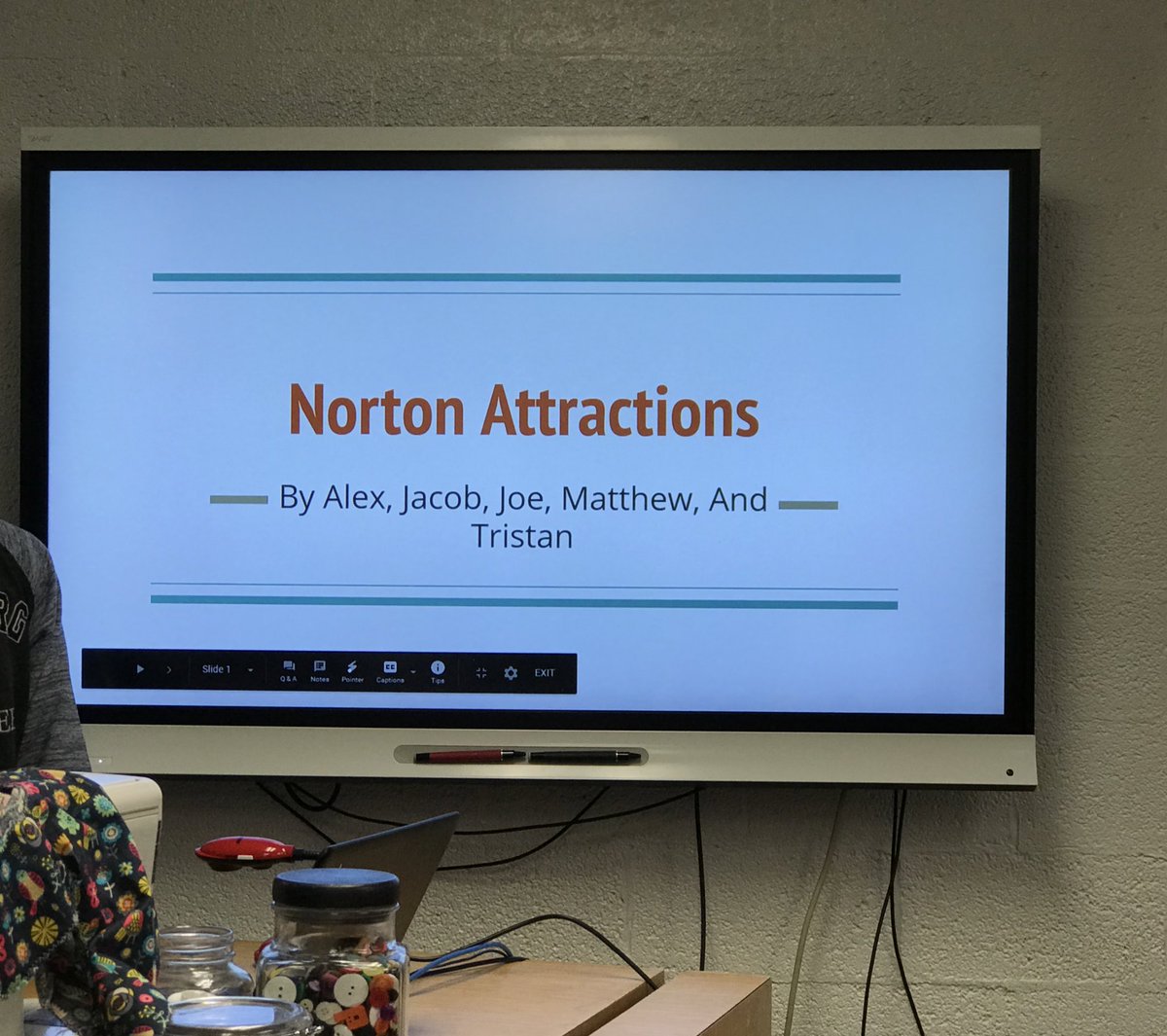 nortonmanager's tweet photo. Enjoyed listening to presentations from Mrs Godsey’s Hospitality &amp; Tourism Class with @NCSgwohlf. I saw a few future entrepreneurs today. https://t.co/iORyGBNYus