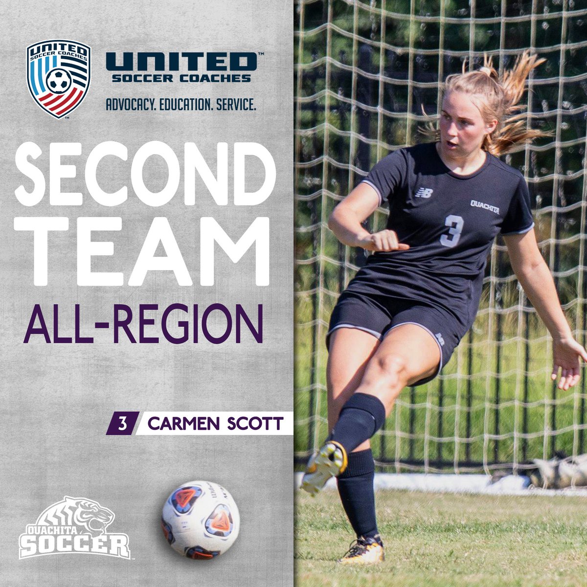 Congrats Carmen on being named to the 2019 United Soccer Coaches NCAA Division II Women’s All-Region Team <a href="/carmcharm_/">Carmen Pilant</a>