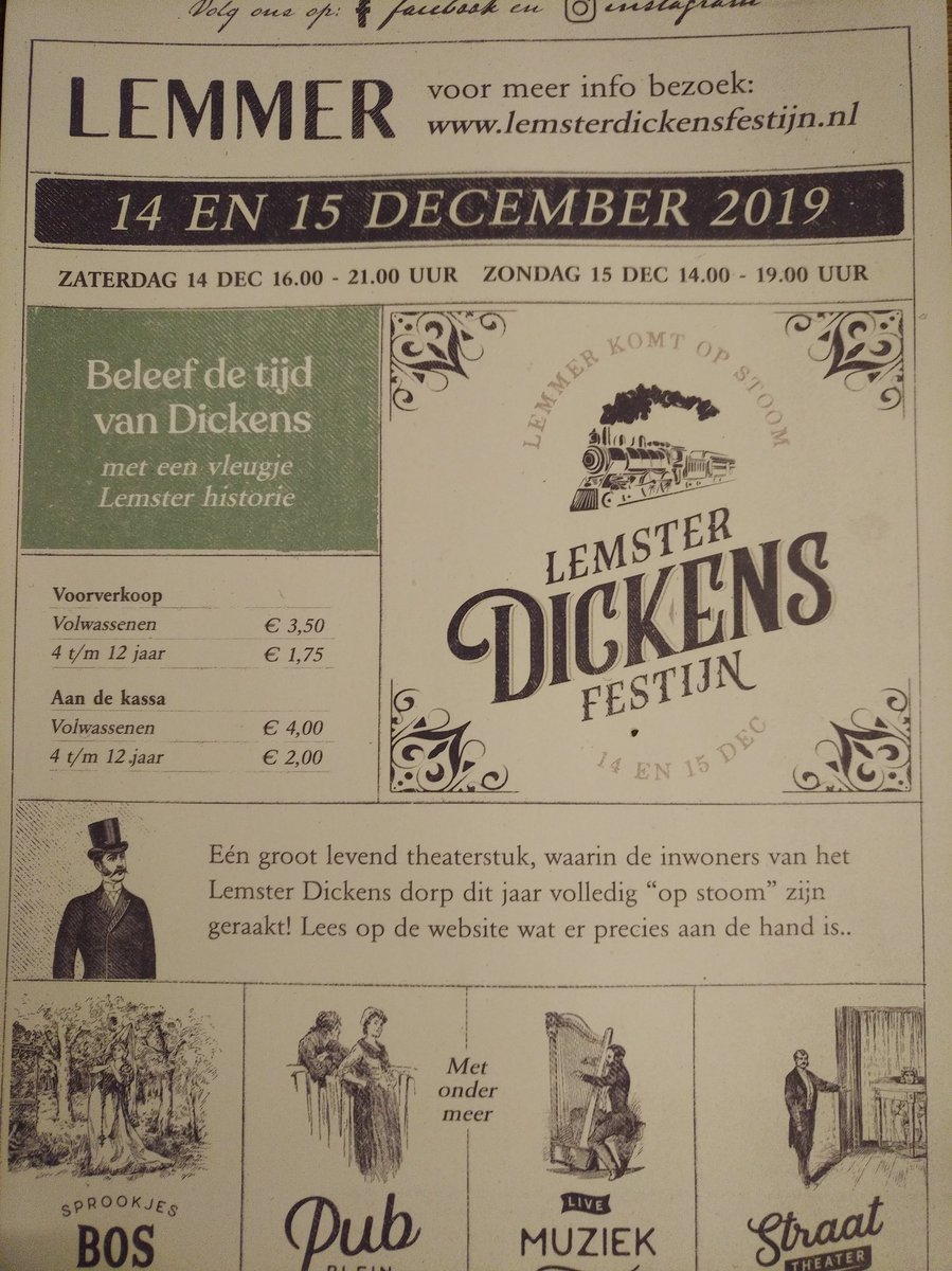 Lemster #dickens festijn in #Lemmer #Fryslân