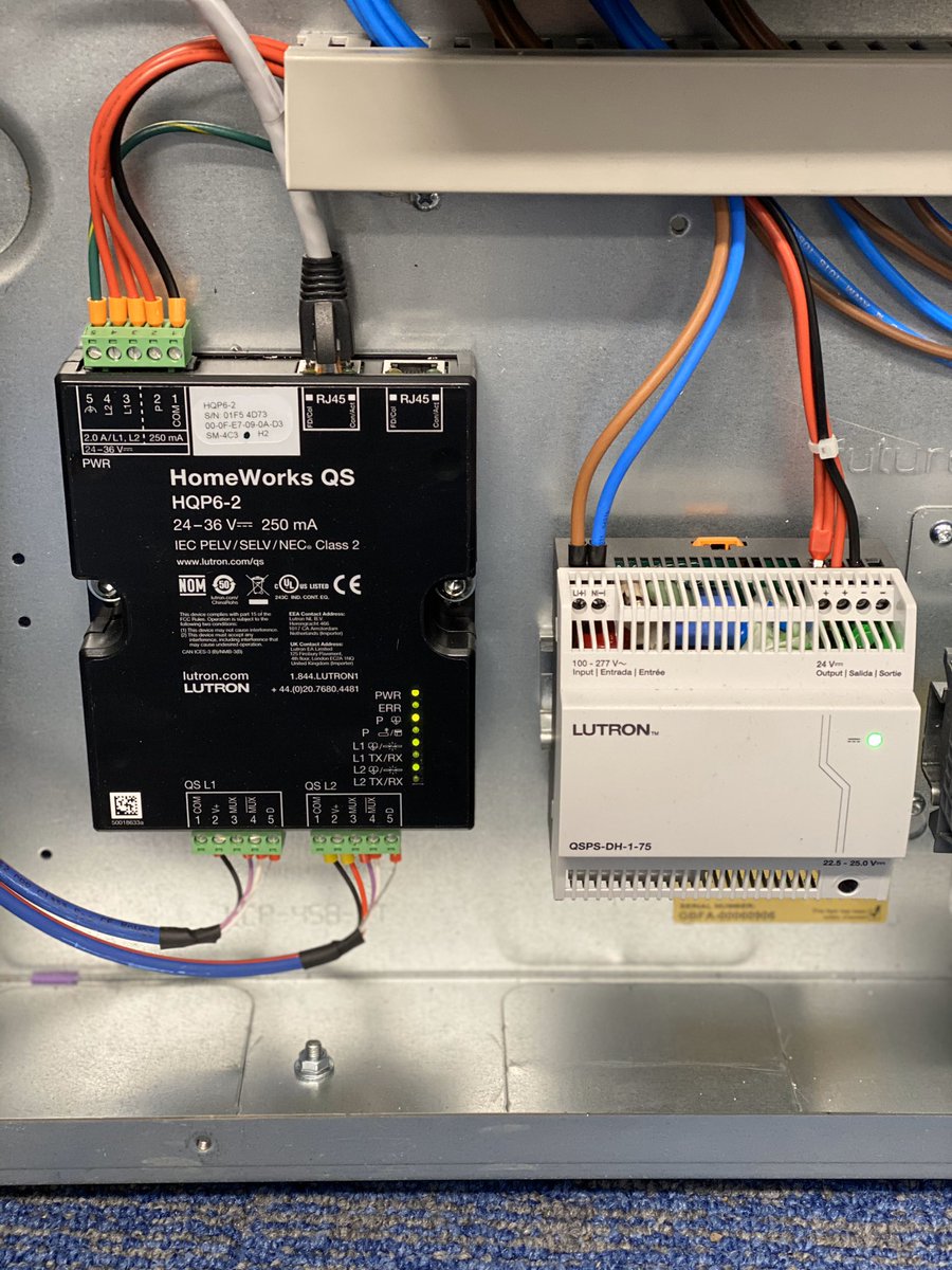 DarkeLtd's tweet photo. @Lutron lighting in @AutomatedTV enclosure ready for installation in private gym controlled by @Crestron https://t.co/1Bq5u73a9X