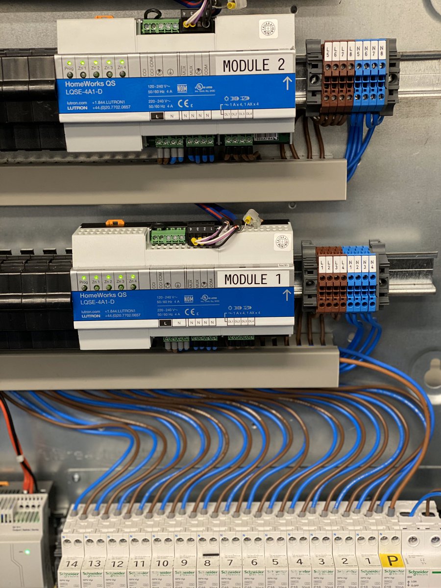 DarkeLtd's tweet photo. @Lutron lighting in @AutomatedTV enclosure ready for installation in private gym controlled by @Crestron https://t.co/1Bq5u73a9X