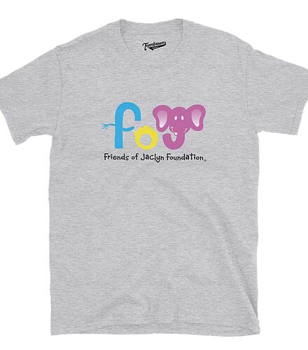 FoJFoundation's tweet photo. Showing our team spirit with @teambrwnapparel Friends of Jaclyn shirts! This amazing company has been an incredible FOJ supporter &amp; great help in spreading FOJ mission &amp; brand. You can buy this FOJ logo shirt &amp; show off your #FOJPride! Adult &amp; youth sizes!https://t.co/kPNzzwAHUY https://t.co/3IN9eagf6u