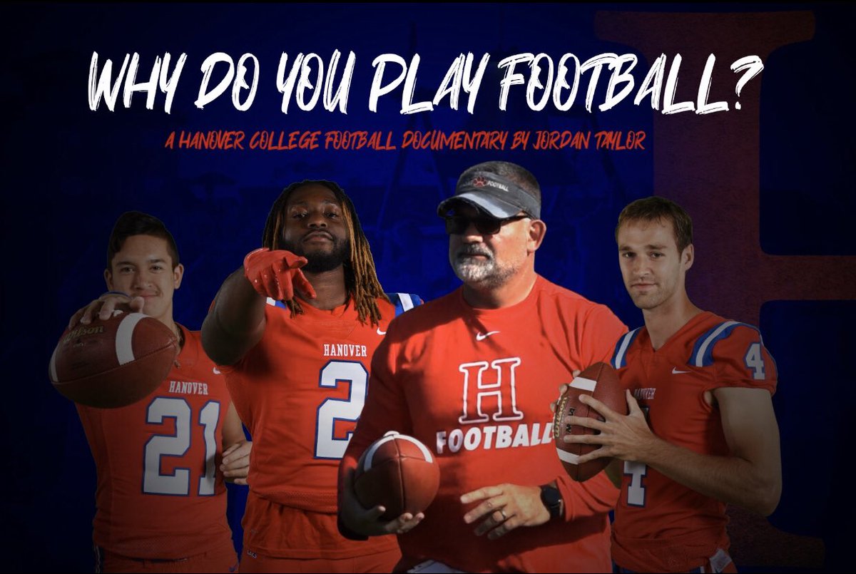 HanoverFTBL's tweet photo. Why do you play Football!  A small documentary made about life of a Hanover Football player coming soon  By Senior Jordan Taylor! https://t.co/3rm58tP1Di