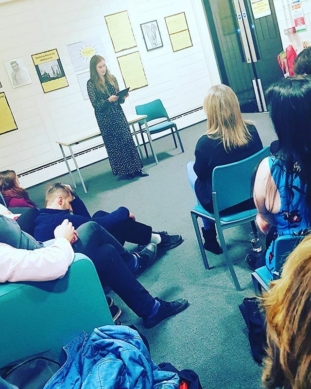 Sarah Parfitt reads from her  beautiful and complex work for the CWRS (10/12/19) ift.tt/2YLbyLL