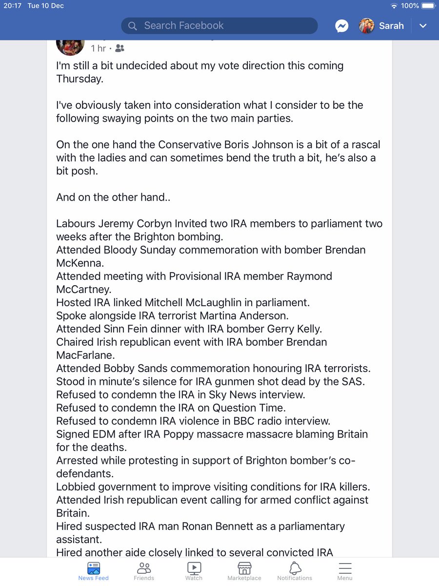 norfolkmum1's tweet photo. This is currently doing the rounds on FB. Makes you realise what a total and utter shitgibbon Corbyn is. https://t.co/zT2ctir9FR