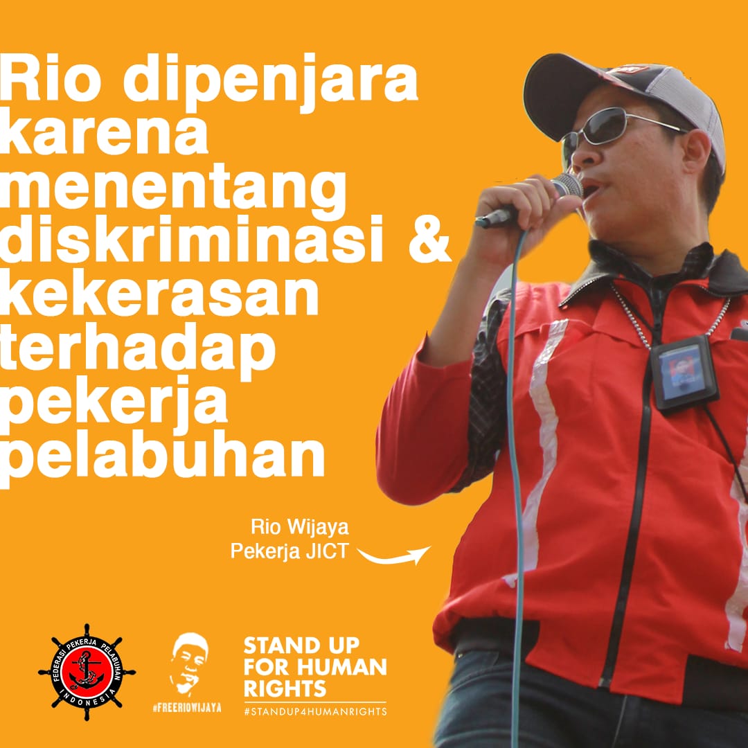 fidel_quiko's tweet photo. Selamat hari HAM internasional
"Kemerdekaan keselamatan dan perlindungan berserikat masih dihantui oleh kriminalisasi"
Bebaskan kawan kami!
@jokowi @DivHumas_Polri @Fppi_indonesia @saveindoports 
@persatuanburuh @LIPSedane 
@FederasiI 
#FreeRioWijaya
#FreeRio
#StandUp4HumanRights https://t.co/mgOFicnrjo