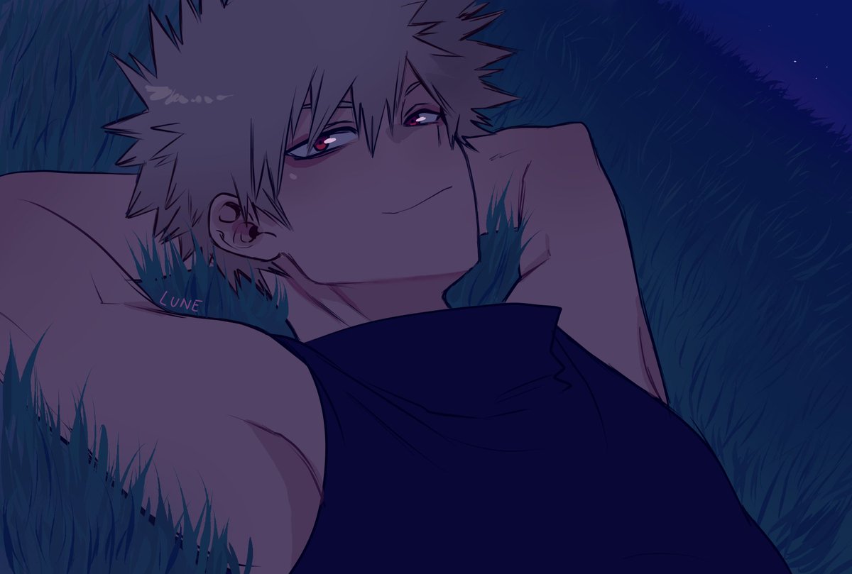 fiery_lune's tweet photo. also i'm a soft bitch please accept this #kacchako https://t.co/KGHVLhZNNC