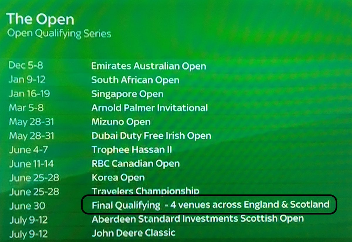 Hollinwell's tweet photo. With the first qualifying event for the 149th @TheOpen completed, we are already busy at work preparing to host #FinalOpenQualifying in 2020, with @golfarchitects leading the restoration plans🏌️‍♂️⛳️ https://t.co/INZF5OjaTc