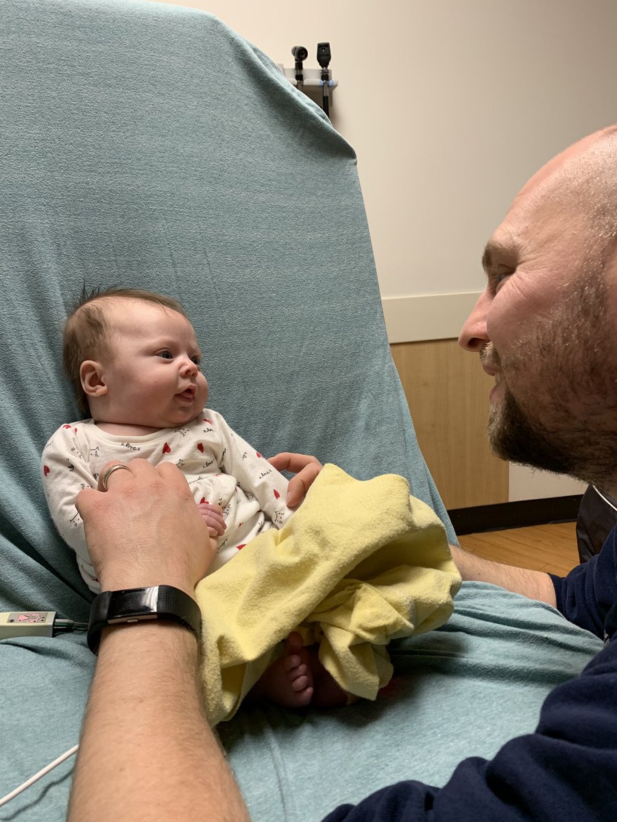 blartish's tweet photo. Waiting for a room stinks but at least Daddy makes it tolerable https://t.co/vGz87Wg8Hw