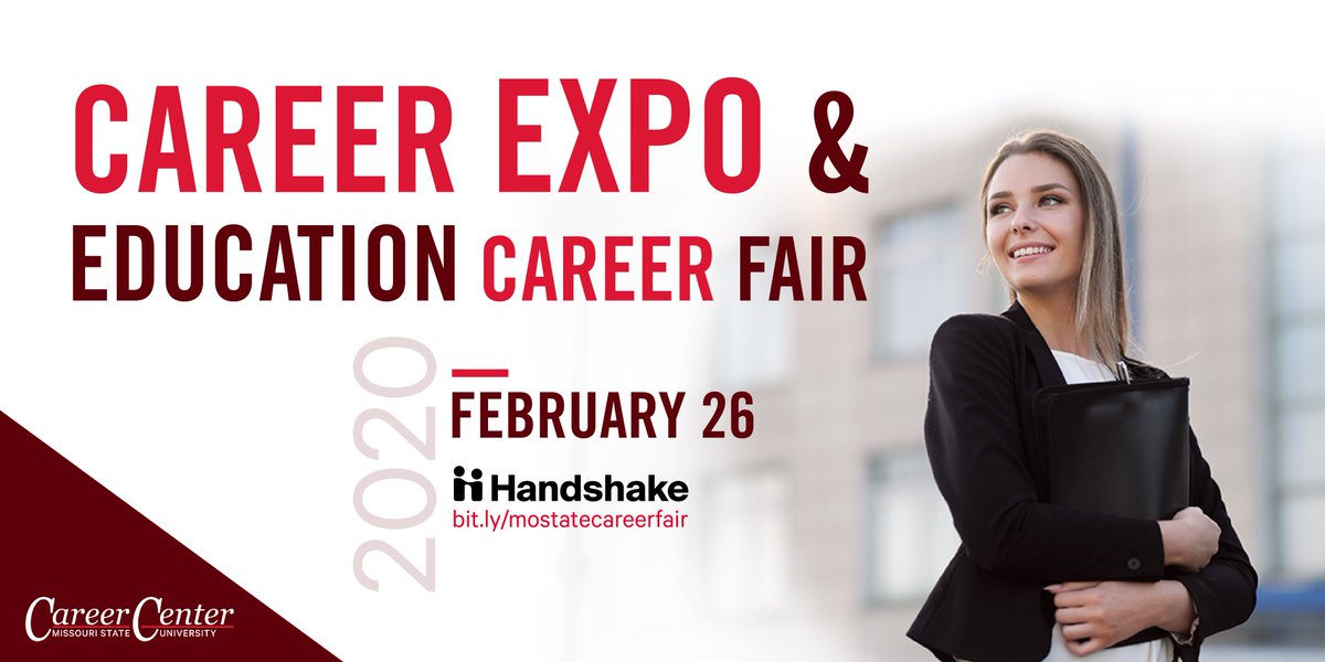 MSUCareerCenter's tweet photo. Mark your calendars! Students of all majors are encouraged to attend to this Career Expo. Employers from a variety of industries will be recruiting for internships and full-time positions. For more info on how to prepare for this event, visit this link: https://t.co/5YJF3gCc2g https://t.co/6QUphMUsbj