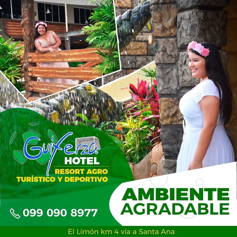 📣 Resort Agro-Turístico y Deportivo Guiferza
💚🍤⚽🌛💦👍🛌🏊🛀🌷🌲🌳🌄🍻☕🍸🍷🍽️🎺🎷🎸🎤🏓🎱🎲🕶️