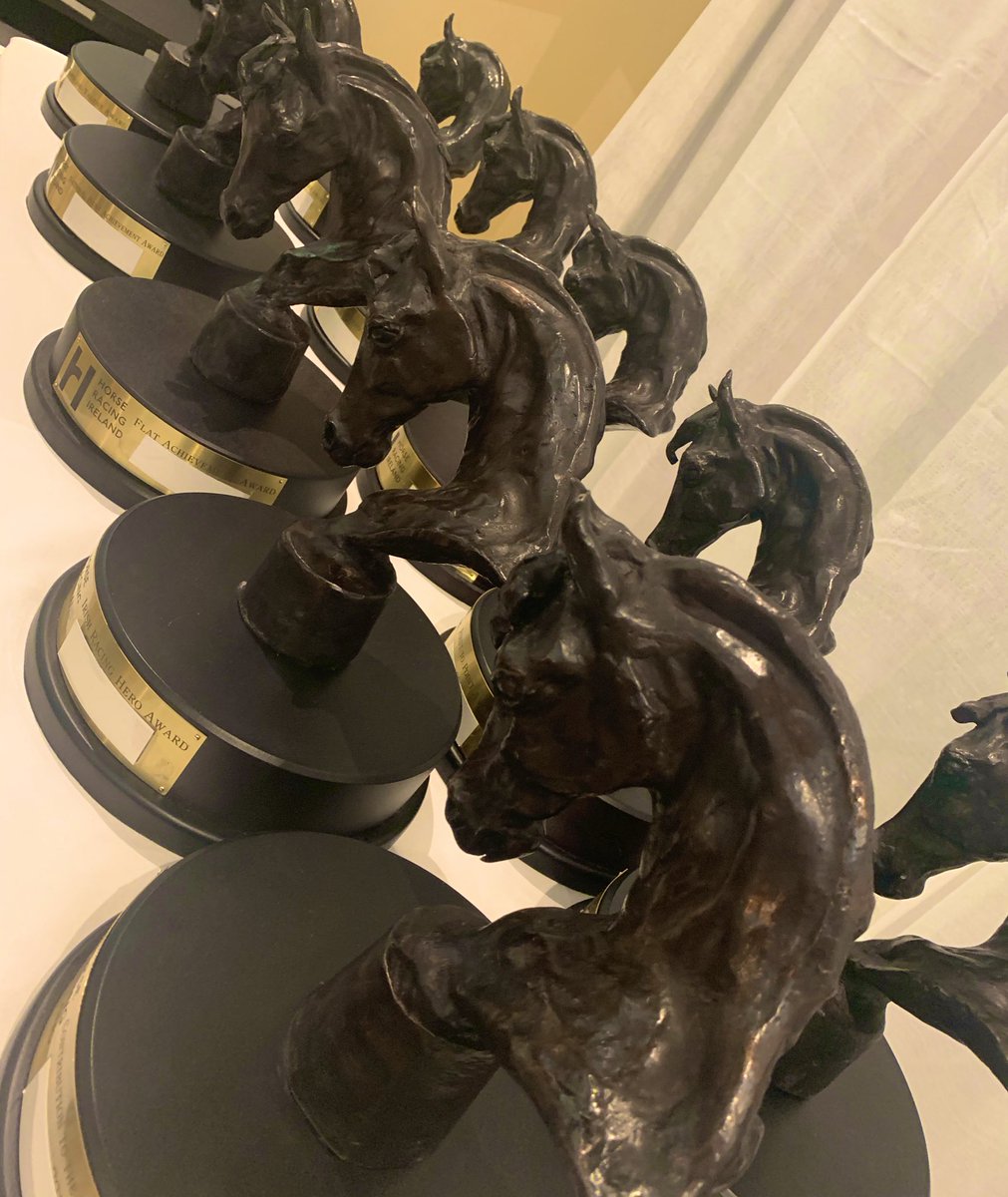 Such stunning trophies designed by Siobhan Bulfin for the #HRIAwards 😍