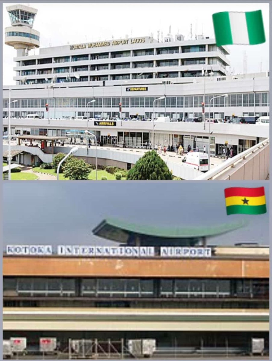 callme_oloye's tweet photo. Retweet for Muritala Muhammed Airport.

Like for Kotoka International Airport.
#GhanavrsNaija https://t.co/CaSdgFDzjW