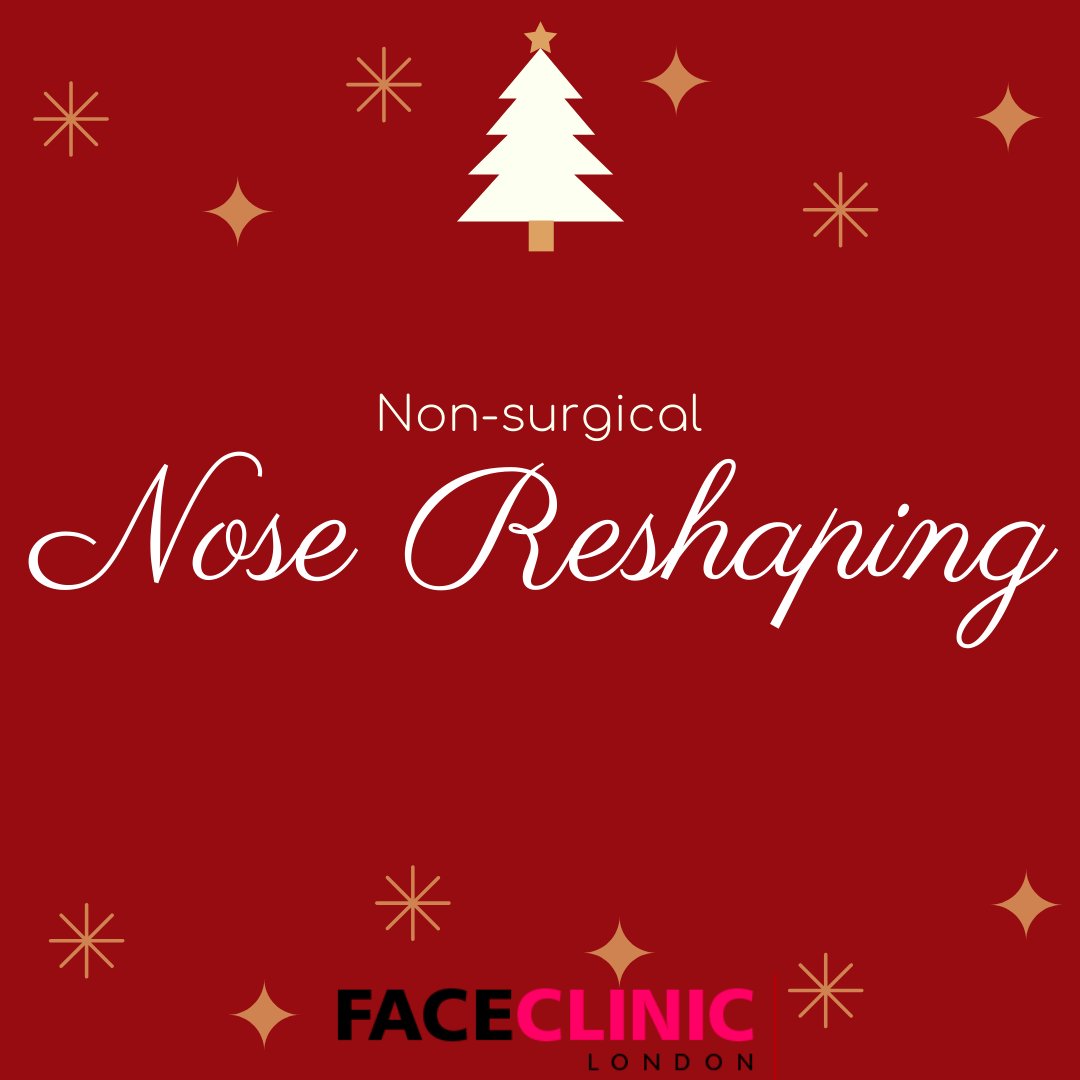 face_clinic's tweet photo. Give yourself the gift of a self confidence boost this Christmas at Face Clinic London! #nosereshaping #nosereconstruction #dermalfiller #liquidnosejob #liquidnose #nonsurgical #nonsurgicalnosejob #confidence https://t.co/GtKVDBoqyp