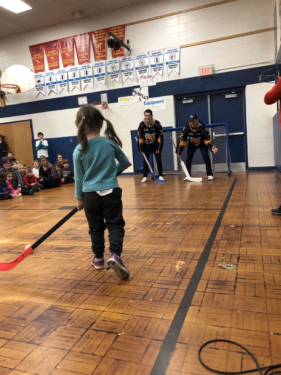 Nathan Allensen and Nick Porco were at St. Mary’s Catholic School today!