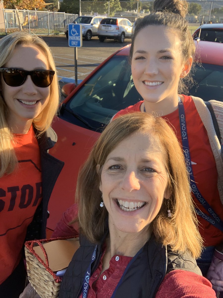 SLPs “red”y for the day! <a href="/CVUSD_SLPs/">CVUSD_SLPs</a> <a href="/cvea1/">#wearecvea</a> #wearecvea #RedForEd