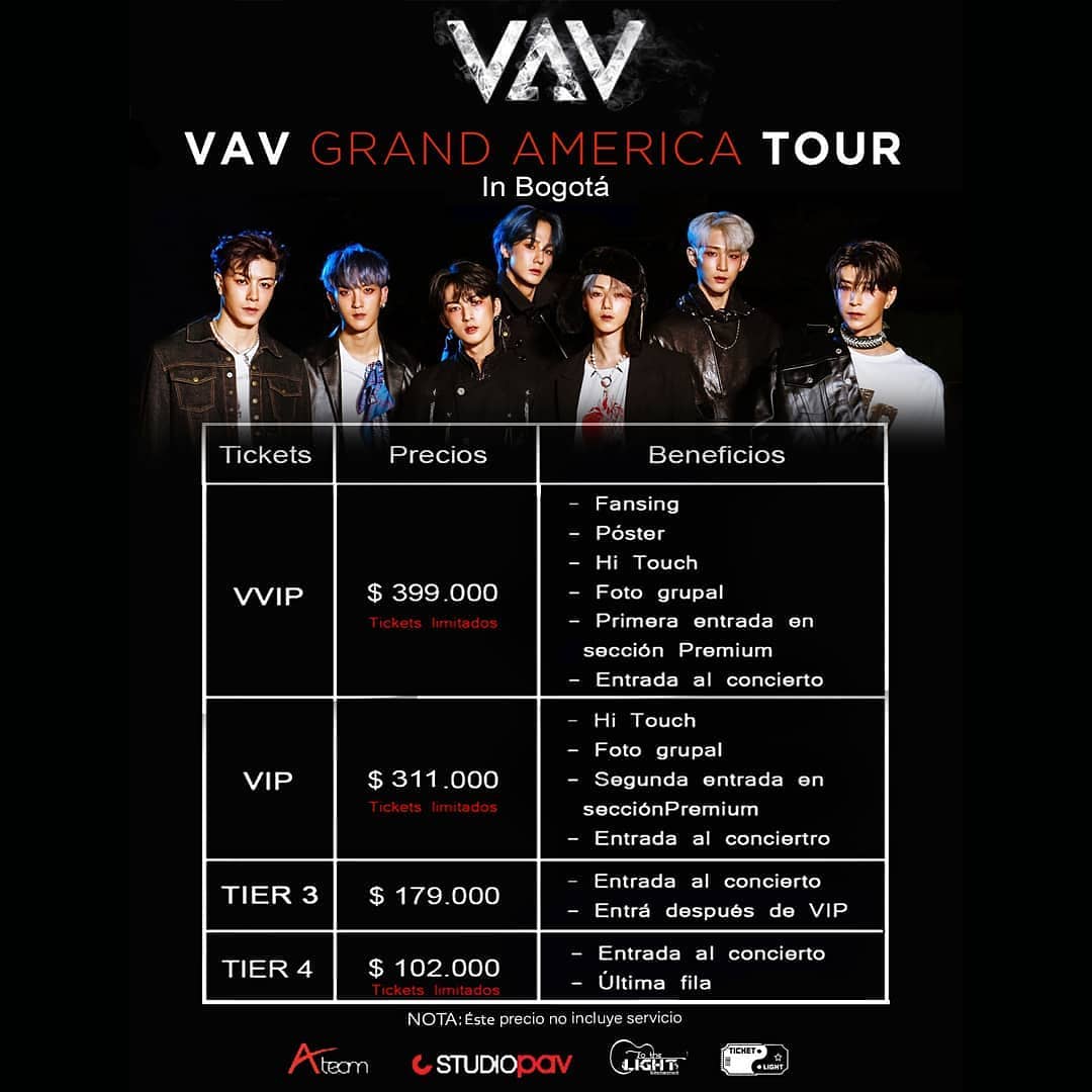colombiatherose's tweet photo. Concierto de VAV en COLOMBIA!

DÍA: MARZO 11
LUGAR: Aditorio Mayor CUN
TICKETS:

🔗https://t.co/lyhylZzjDR

@VAV_official
@TOTHELIGHT_ENT
@VavColombia  

#VAVENCOLOMBIA #VAV #tothelightentertainment https://t.co/3RgLoGGMv0