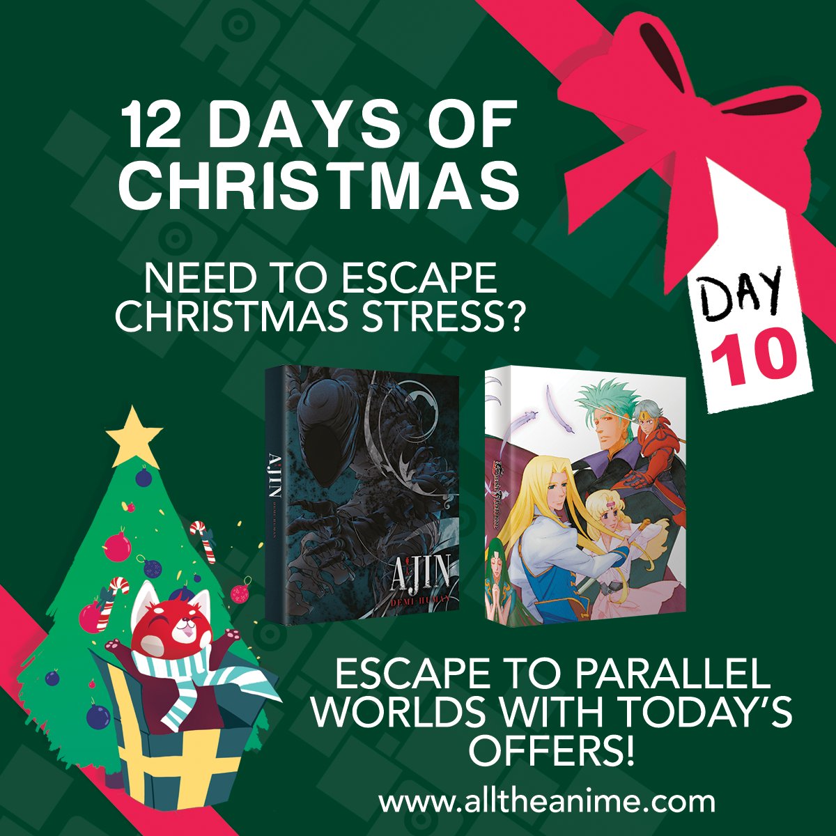 All The Anime Today In Our 12 Days Of Christmas Special Offers It S Time To Escape To Escape The Stress Of Christmas A To Parallel World Or Maybe Just A All The Anime Today In Our 12 Days Of Christmas Special Offers It S Time To Escape To Escape The Stress Of Christmas A To Parallel World Or Maybe Just A