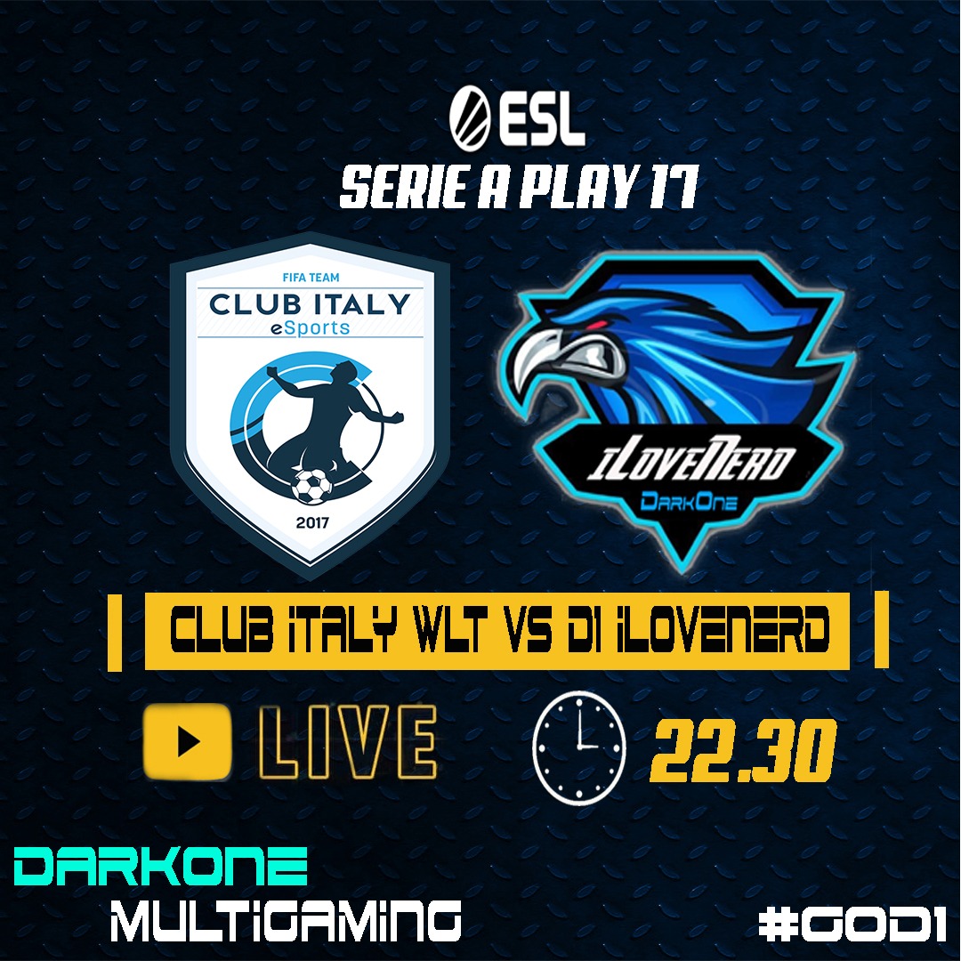 iLoveNERD2016's tweet photo. 📢 MATCH DAY
⚽ 17°giornata
🏆 @ESL
🆚 @ClubItalyCIT
🕙22:30
🎥YouTube:https://t.co/WgqvzuU28d
@D1Multigaming sempre al nostro fianco! #god1 #forzanerd https://t.co/0M97ppbc0k