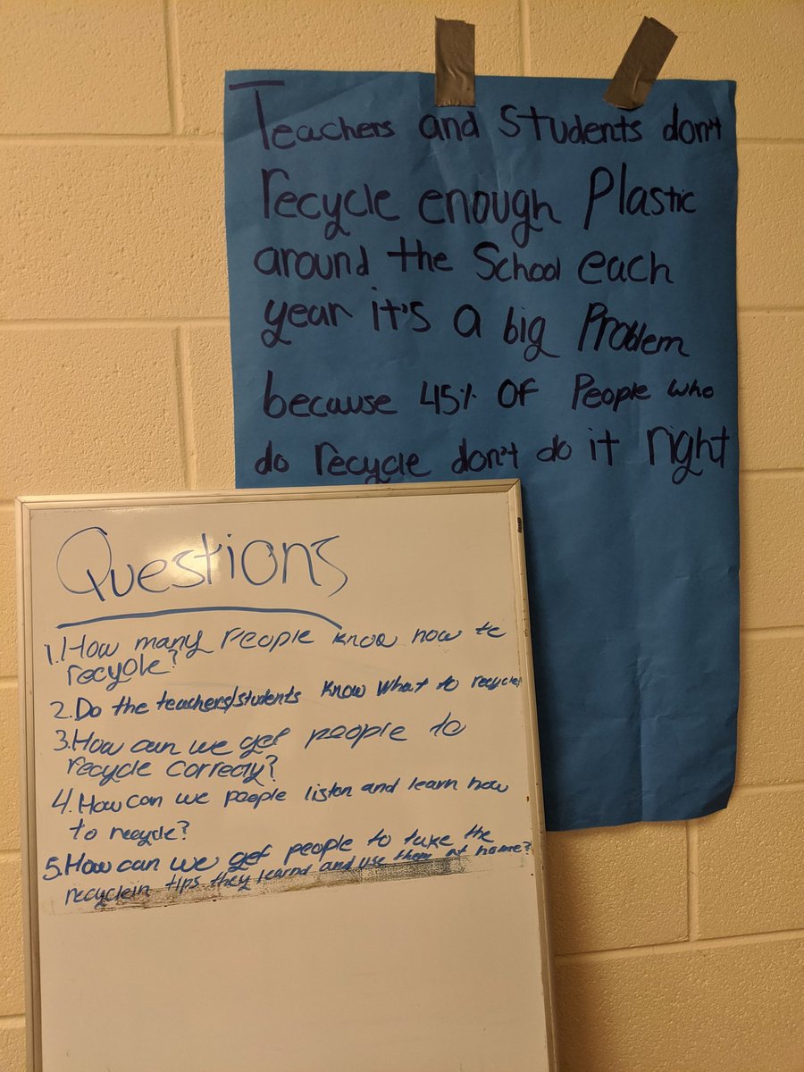 JM_Hammond's tweet photo. CHS Environmental Science students are really invested in solving environmental problems around their school! #PBL https://t.co/8T3ViJ4yYy